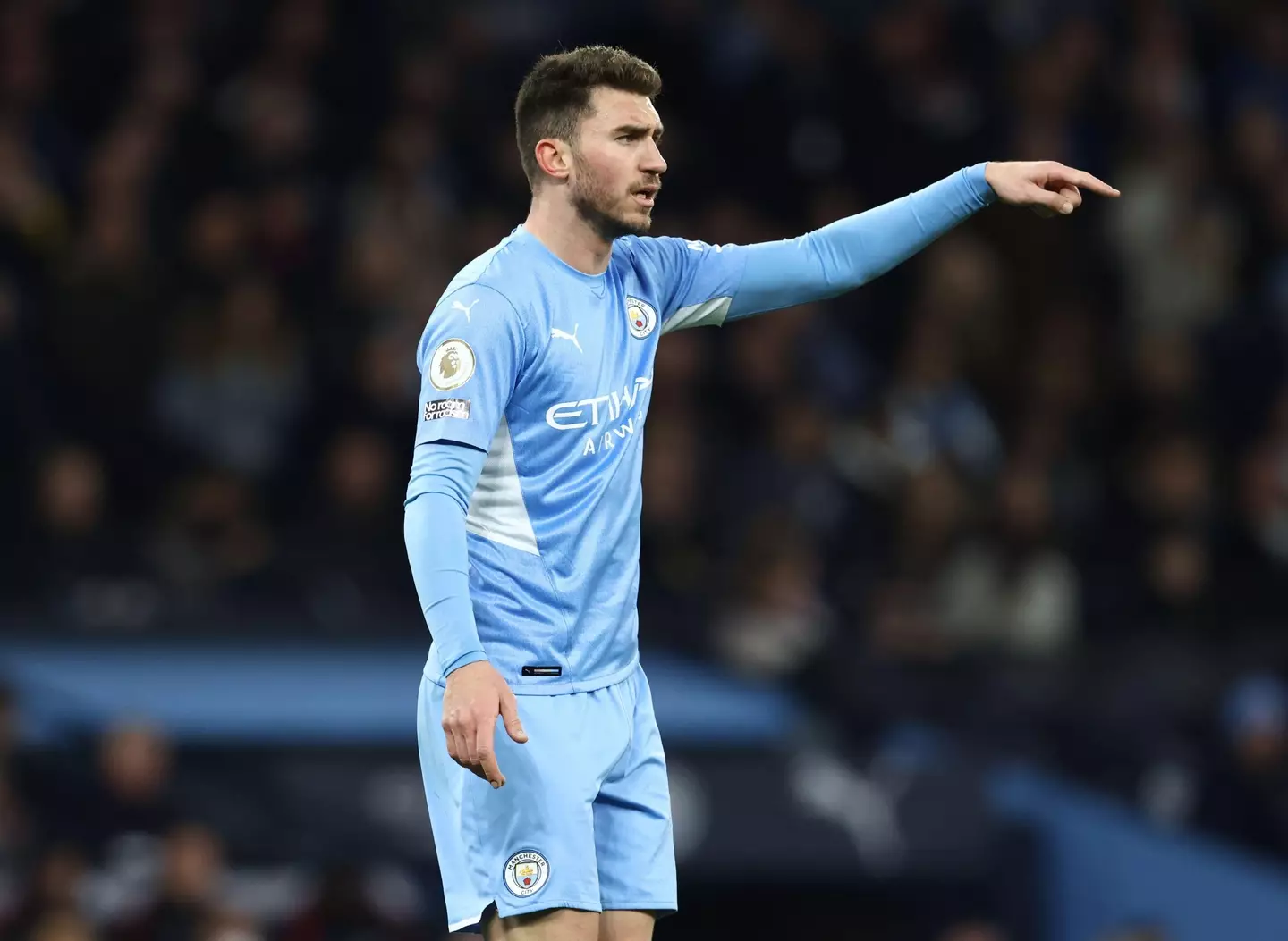 Aymeric Laporte in Manchester City action. (Alamy)