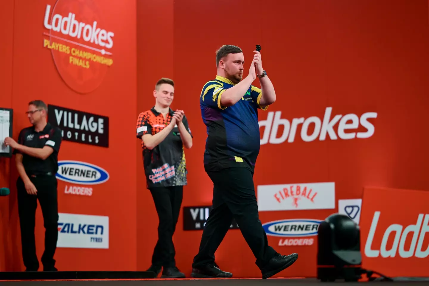 Littler wasn't best pleased with the comment made. Image: Getty