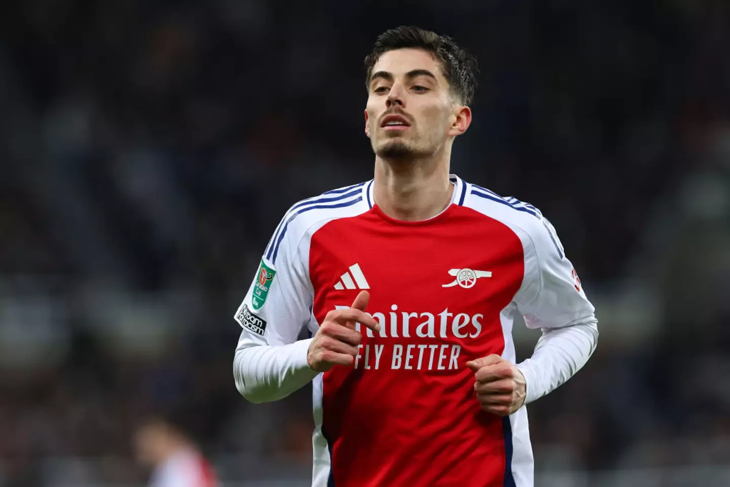 Arsenal forward Kai Havertz pictured (Image: Getty)