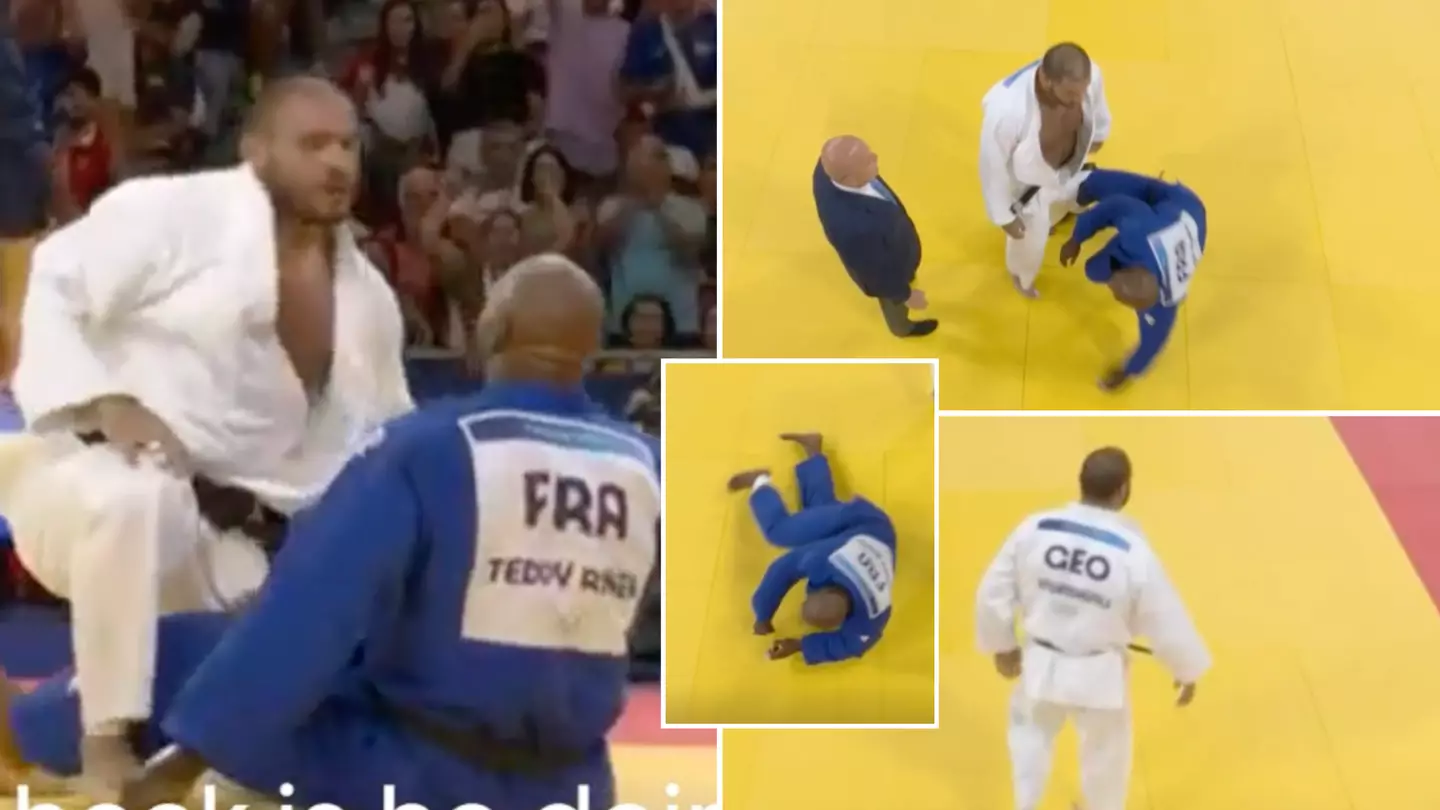 Olympic athlete immediately disqualified from Games after 'scandalous behaviour' against French star