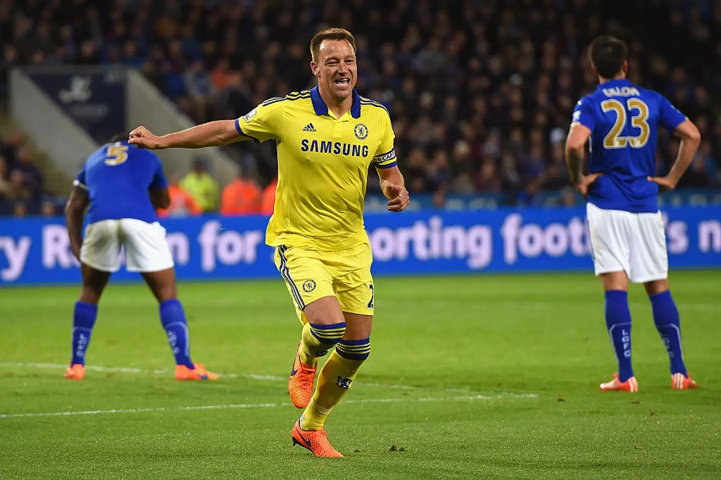 John Terry won five Premier League titles with Chelsea (Credit:Getty)