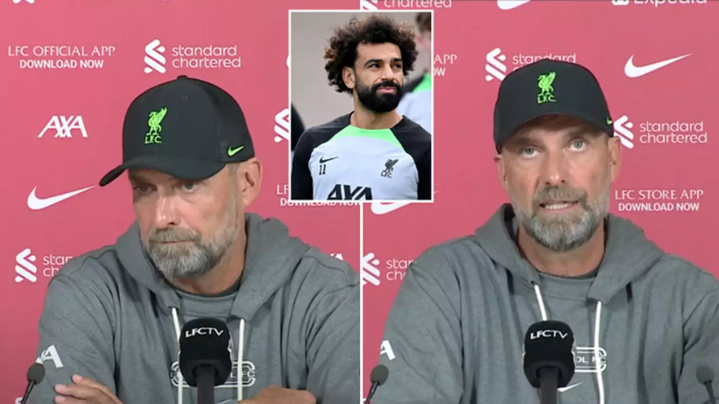 Jurgen Klopp snaps at reporter over Mohamed Salah Saudi Pro League question