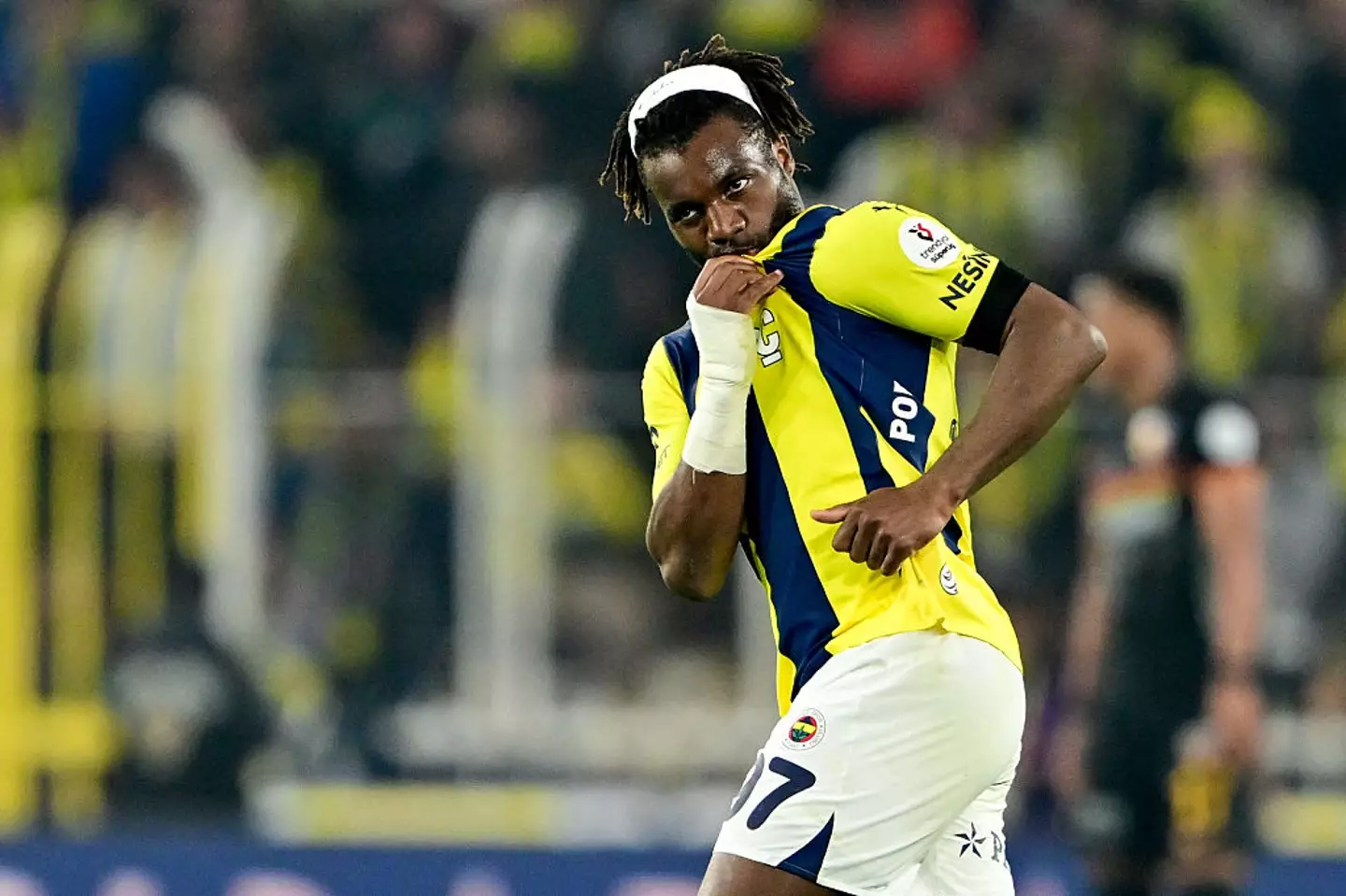 Saint-Maximin made 31 appearances for Fenerbahce. (Image: Getty)