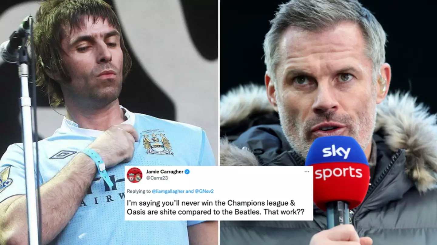 Liam Gallagher And Jamie Carragher Get Into Heated Twitter Spat