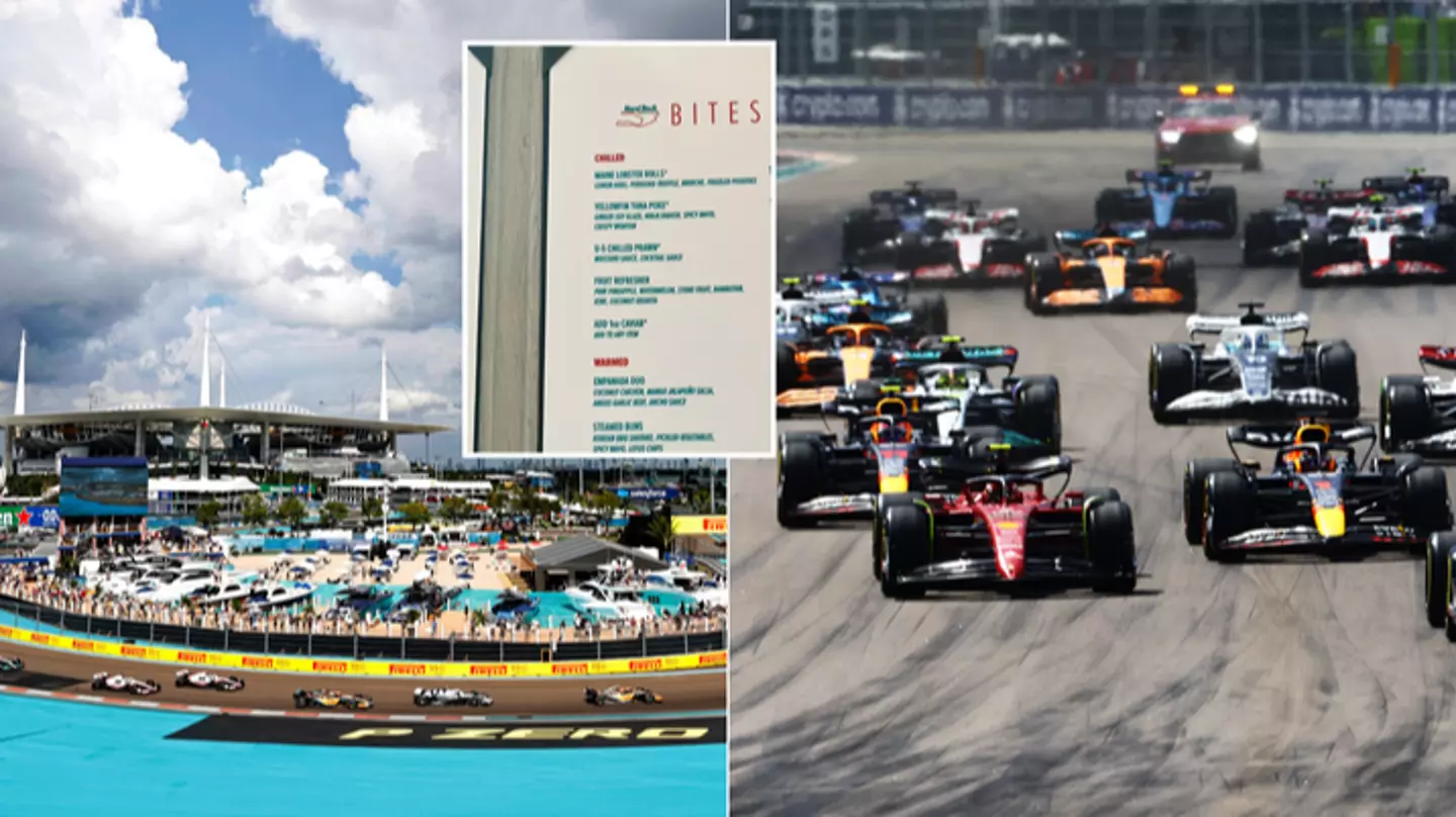 F1 fans left stunned after seeing food and drink prices at the Miami Grand Prix