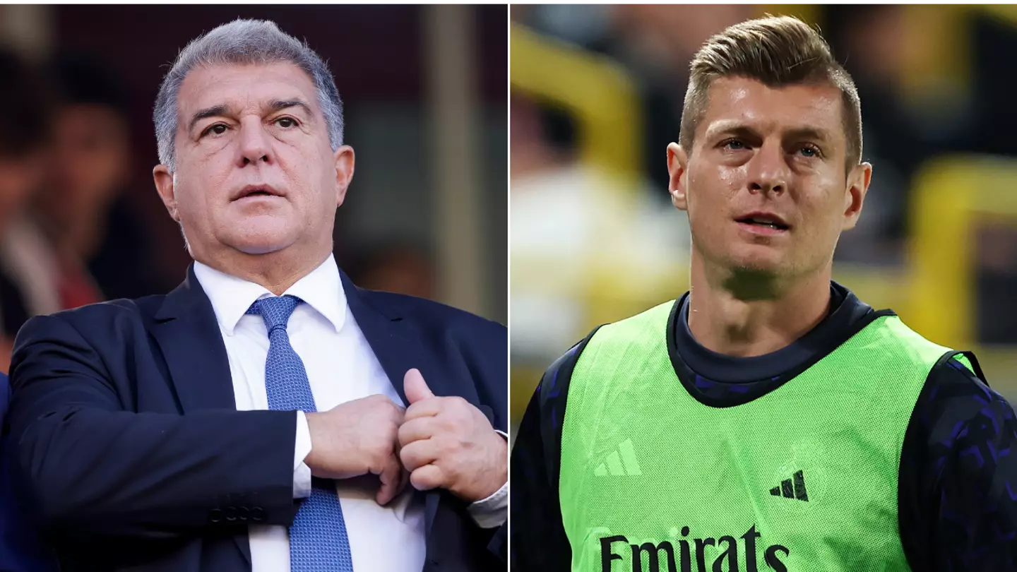 Barcelona president Joan Laporta faces similar backlash to Toni Kroos in Saudi Arabia as comments resurface