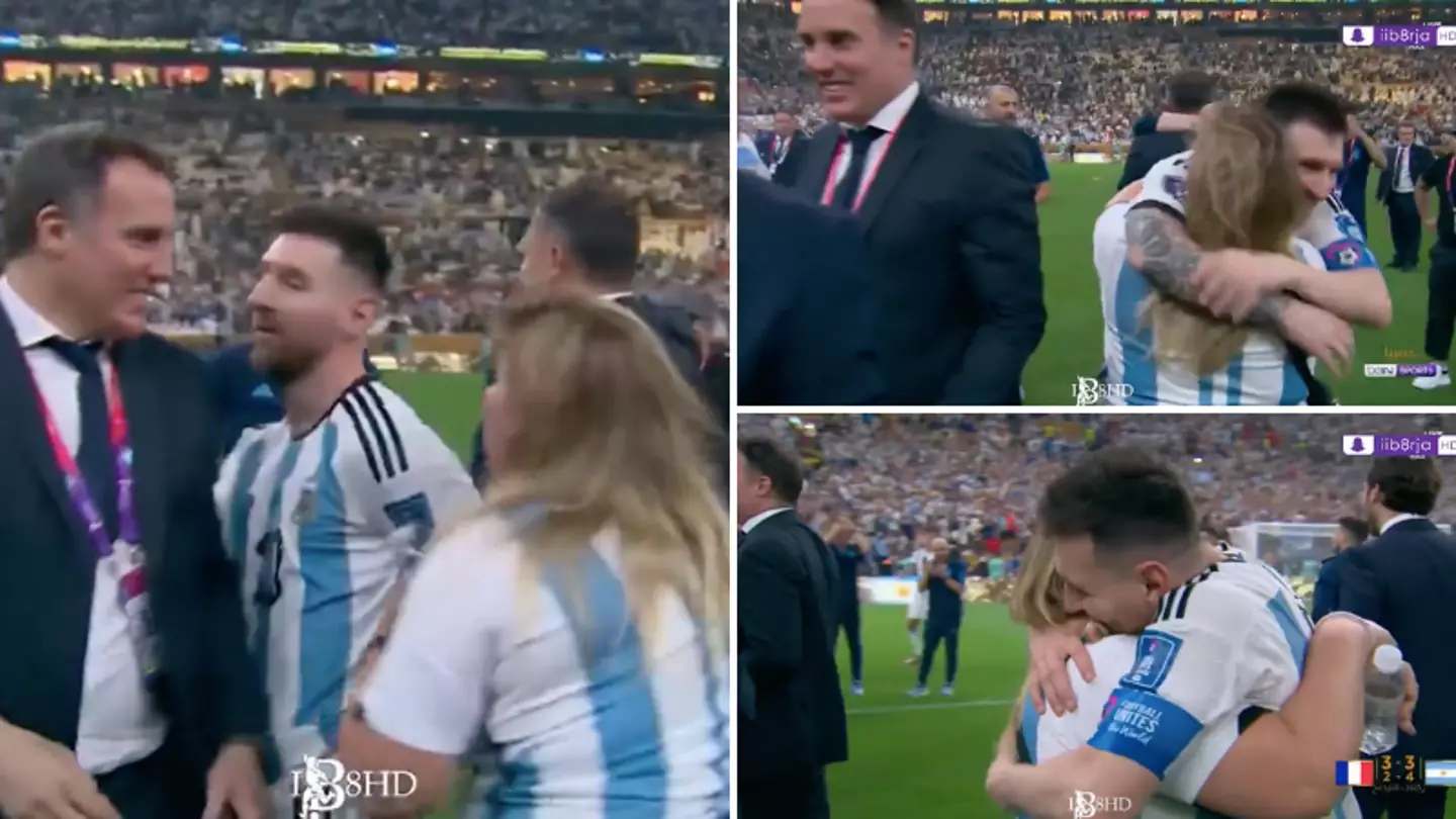 Lionel Messi being surprised by Argentina's much loved chef after winning the World Cup was so wholesome