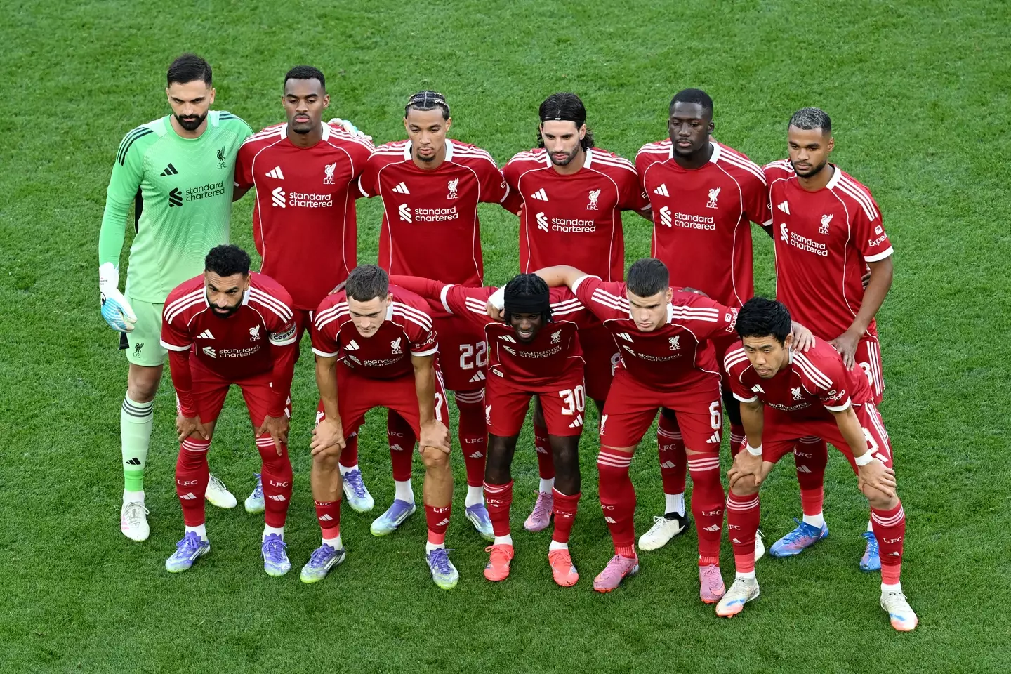 Liverpool wore their new adidas kit against Athletic Bilbao on Monday. Image: Getty