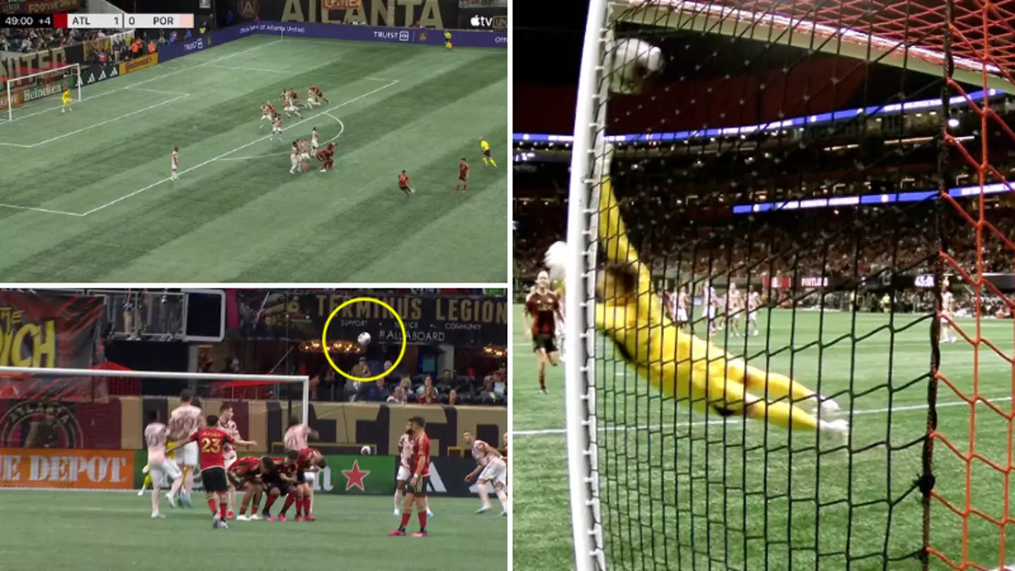 Thiago Almada finds top bin with one of the best free-kicks you'll see this decade, he only scores bangers