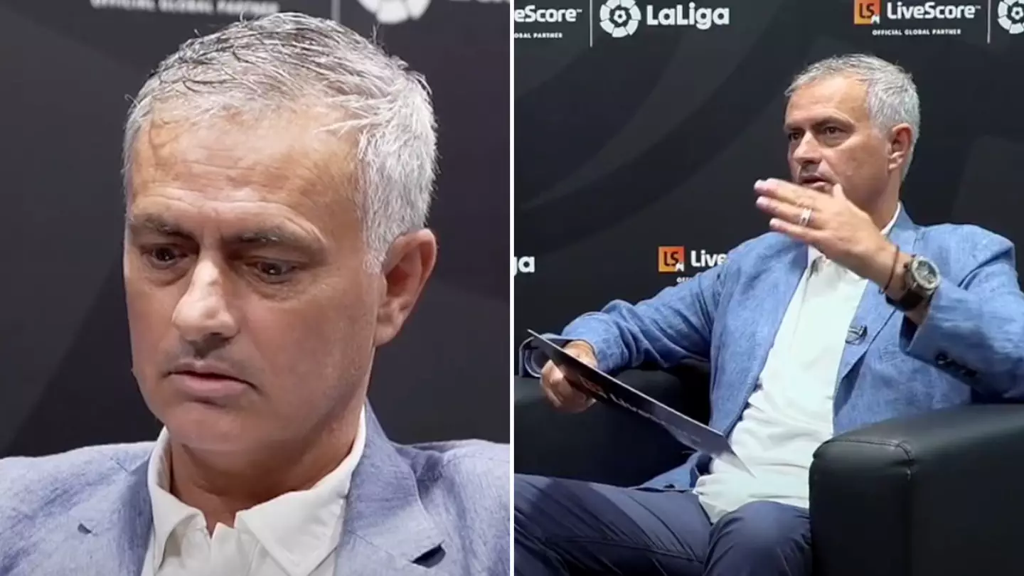 Jose Mourinho didn't hesitate when naming the best player he's ever seen live