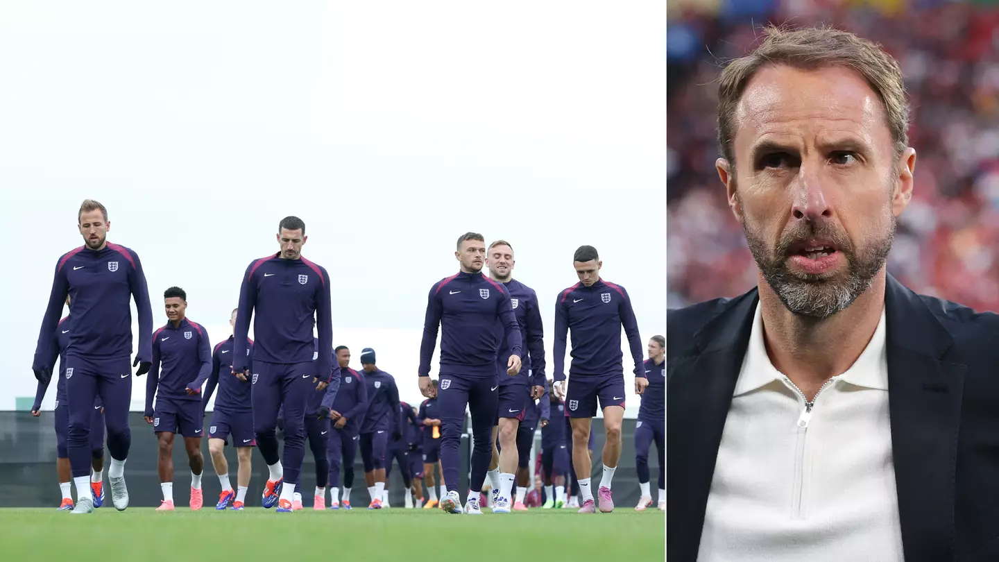 England suffer major blow ahead of Denmark game as key player trains alone from the rest of the squad