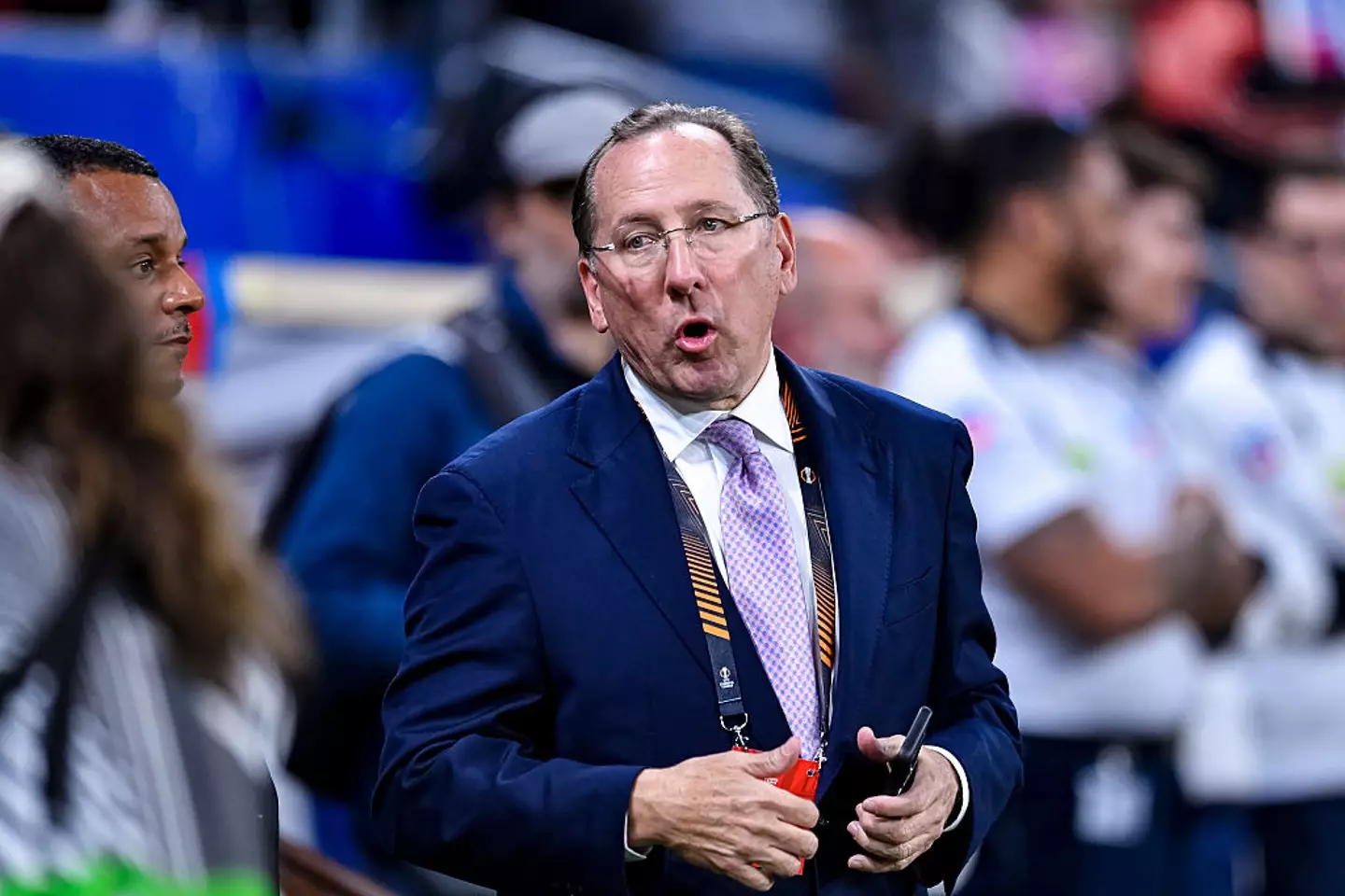 John Textor has a 43 percent stake in Crystal Palace (Credit:Getty)