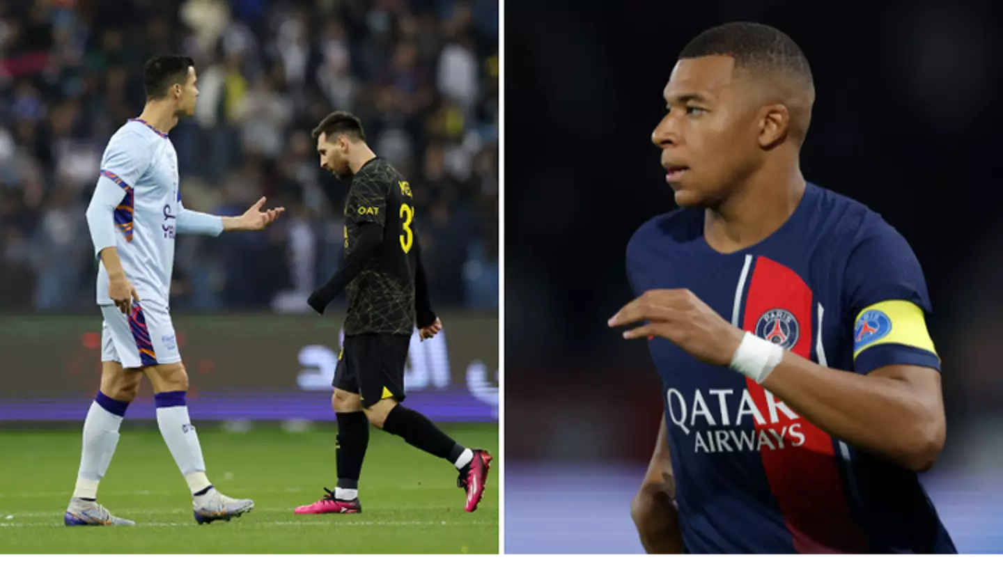 Kylian Mbappe matches Cristiano Ronaldo and Lionel Messi record with latest PSG landmark