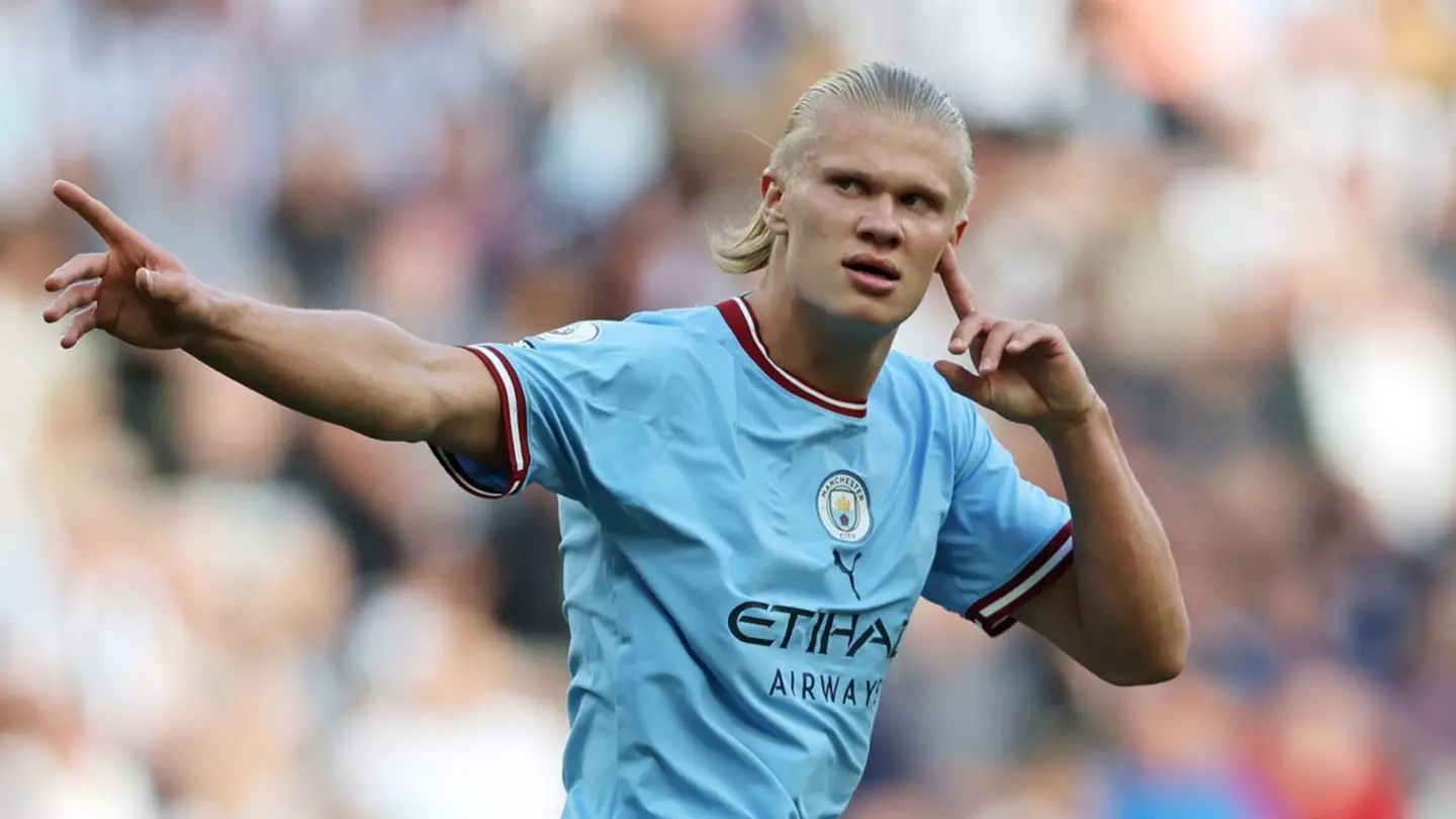 Erling Haaland of Manchester City. (Alamy)