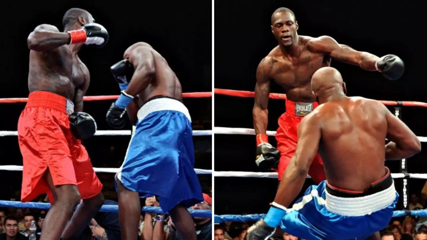 Deontay Wilder dropped Harold Sconiers four times before securing a stoppage win in the fourth round.