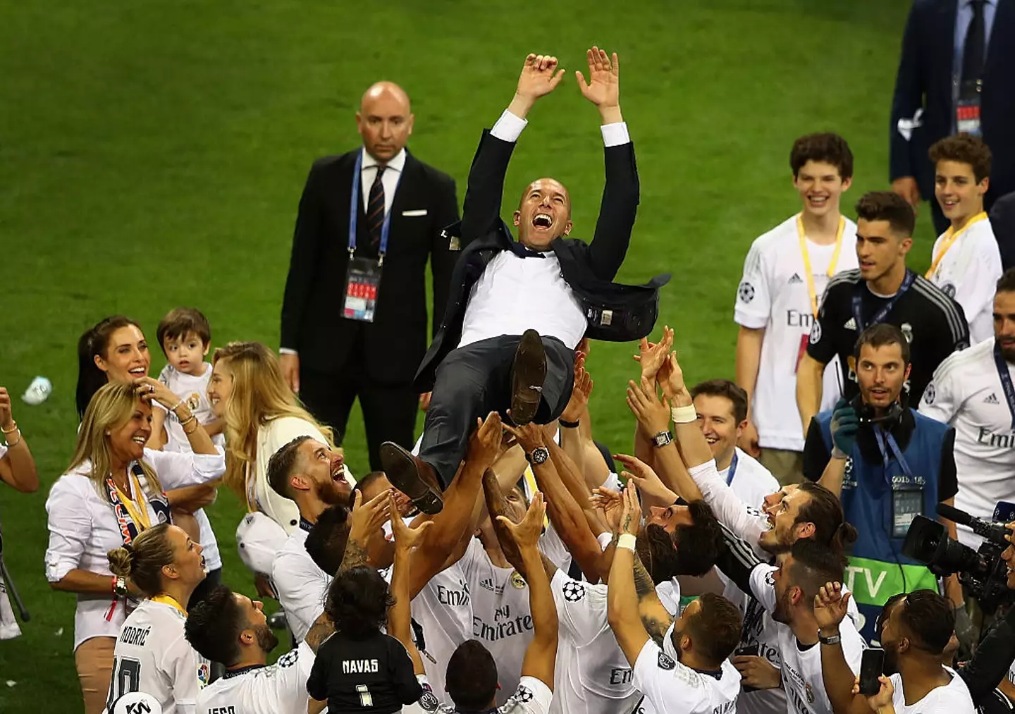 Zinedine Zidane went on to manage several of the players mentioned (Credit:Getty)