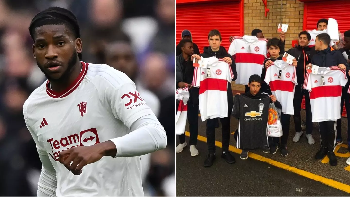 Willy Kambwala vowed to one day play for Man Utd after attending one of the 'worst games in club's history'