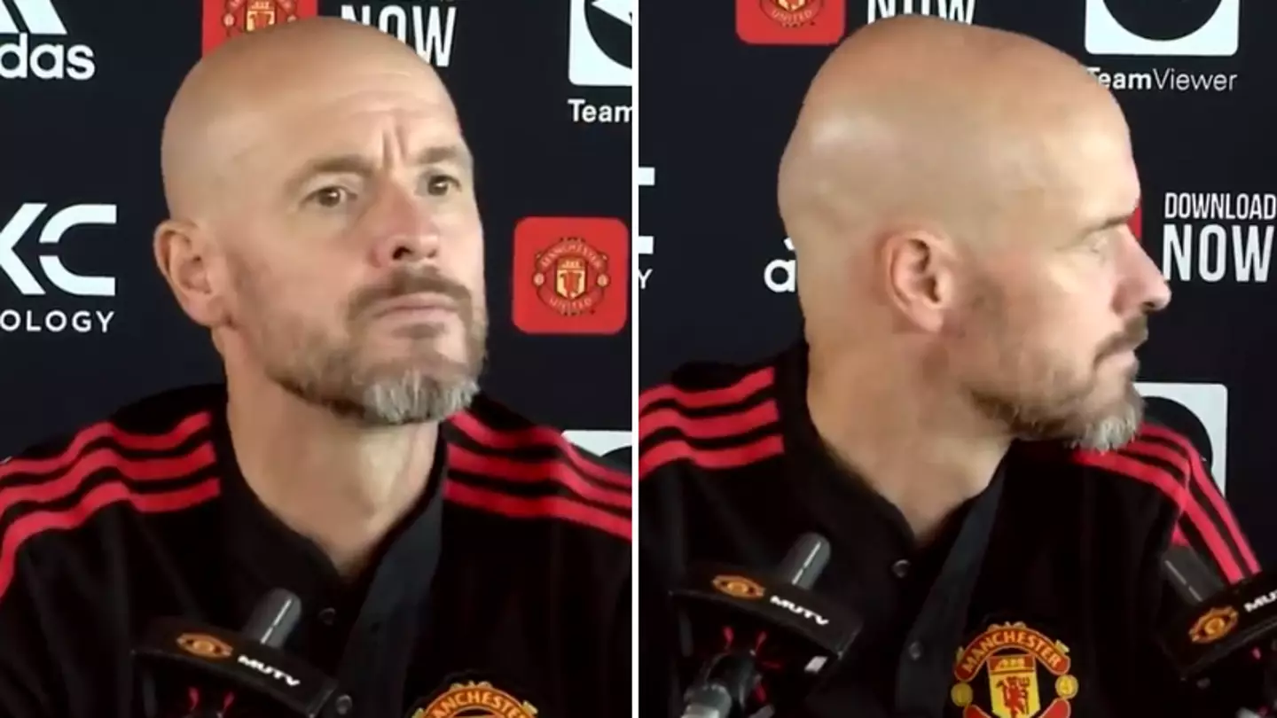 Erik ten Hag 'refused to answer' question from reporter involved in awkward Ruben Amorim moment