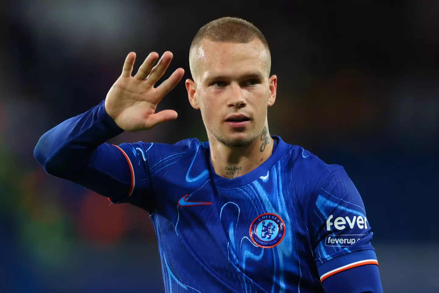 Mykhailo Mudryk struggled against Servette. (