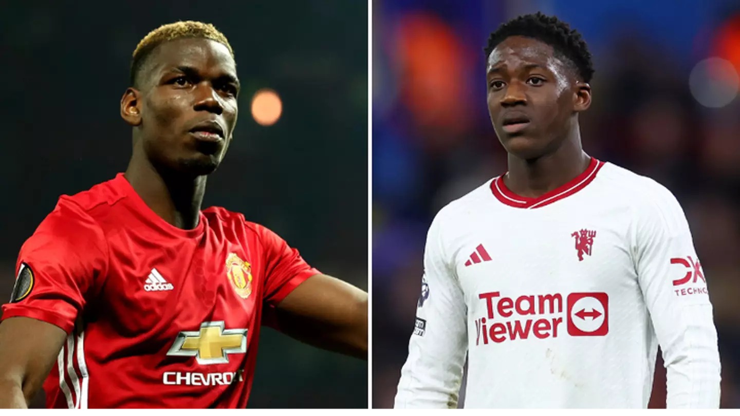 Kobbie Mainoo becomes first Man Utd player since Paul Pogba to produce stunning record vs Luton