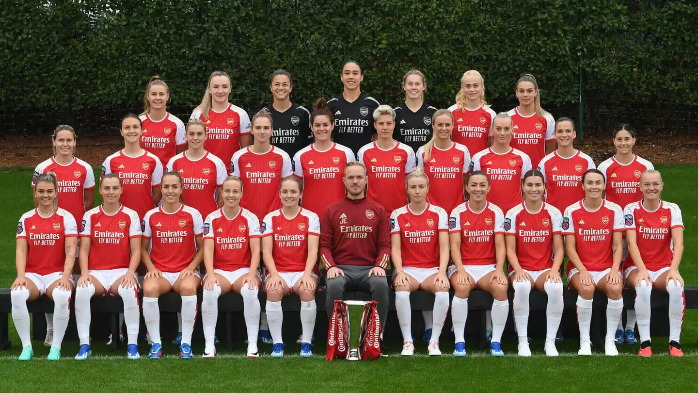 Arsenal break silence after backlash from all-white women’s team photo