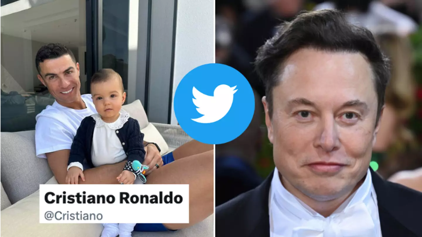 Cristiano Ronaldo has had his blue tick removed despite being most-followed athlete on Twitter