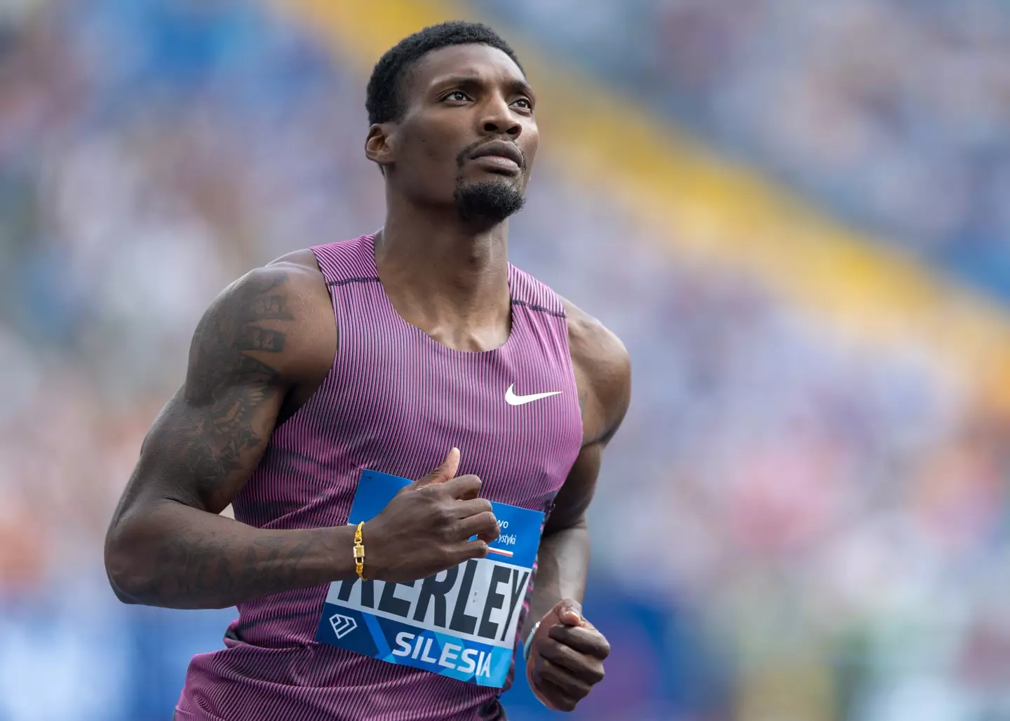 Fred Kerley has been arrested in Miami. Image: Getty
