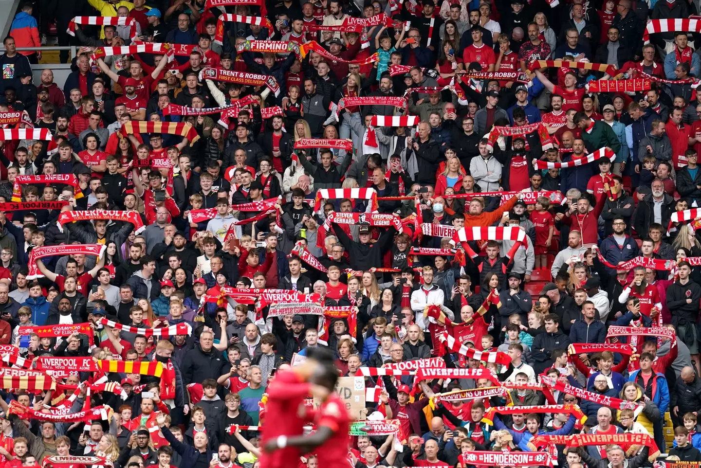 Liverpool fans will have to wait until the second week of the season to see their team at Anfield. Image: PA