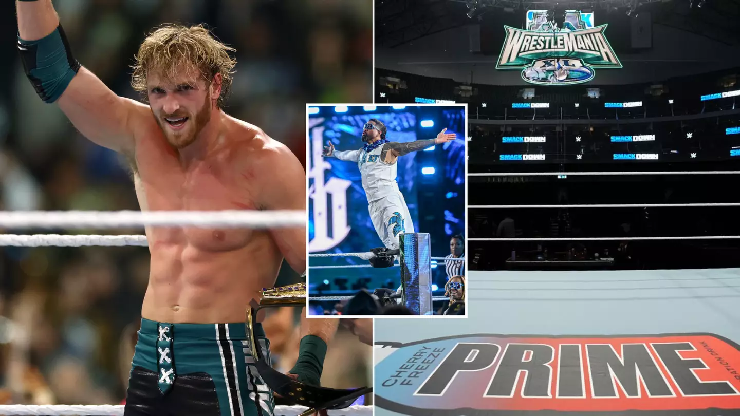 WWE superstar reveals he 'almost broke ankle' at WrestleMania 40 because of Logan Paul and KSI's Prime