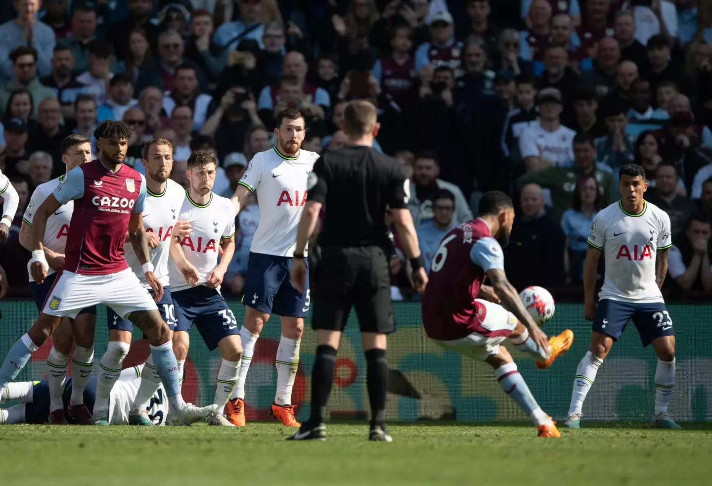 Villa beat Spurs 2-1 when the two sides last met in May. (Image