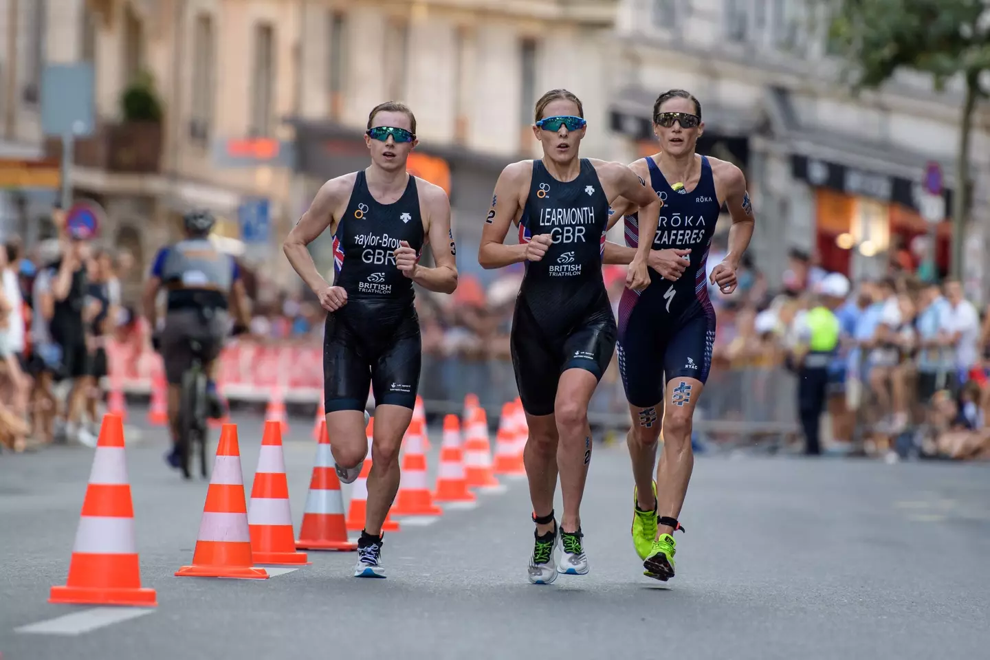 Team GB Triathletes Jessica Learmonth and Georgia Taylor-Brown (Getty)