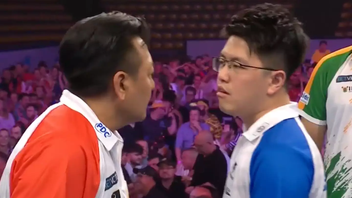 Chaos unfolds at the World Cup of Darts as Chinese Taipei player leaves teammate stunned with unusual blunder