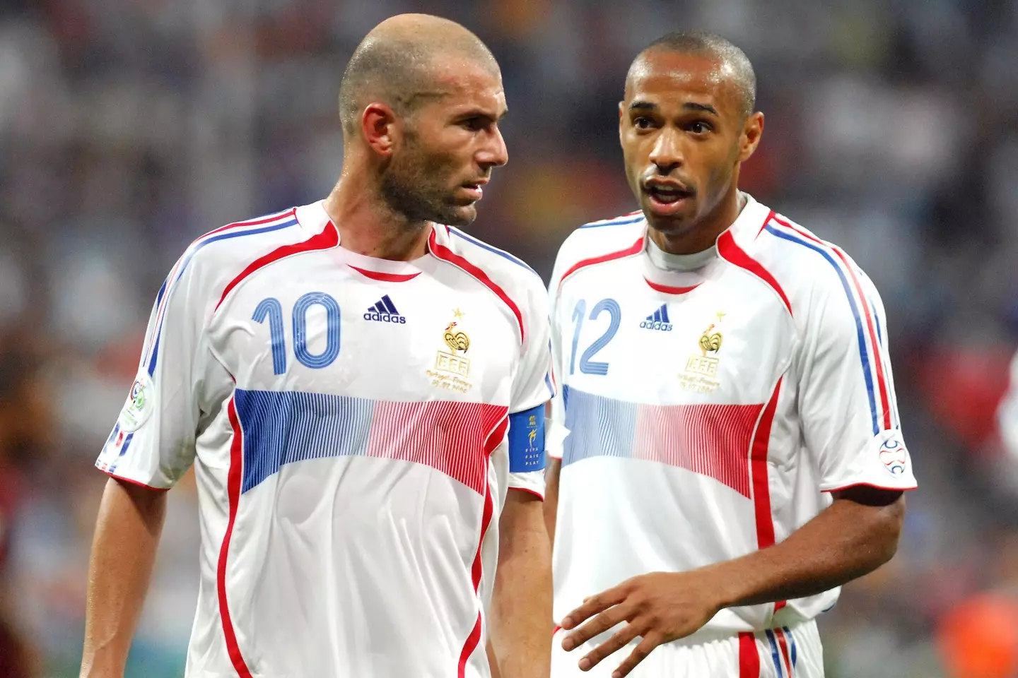 Henry named his former international teammate Zinedine Zidane (Image: PA)