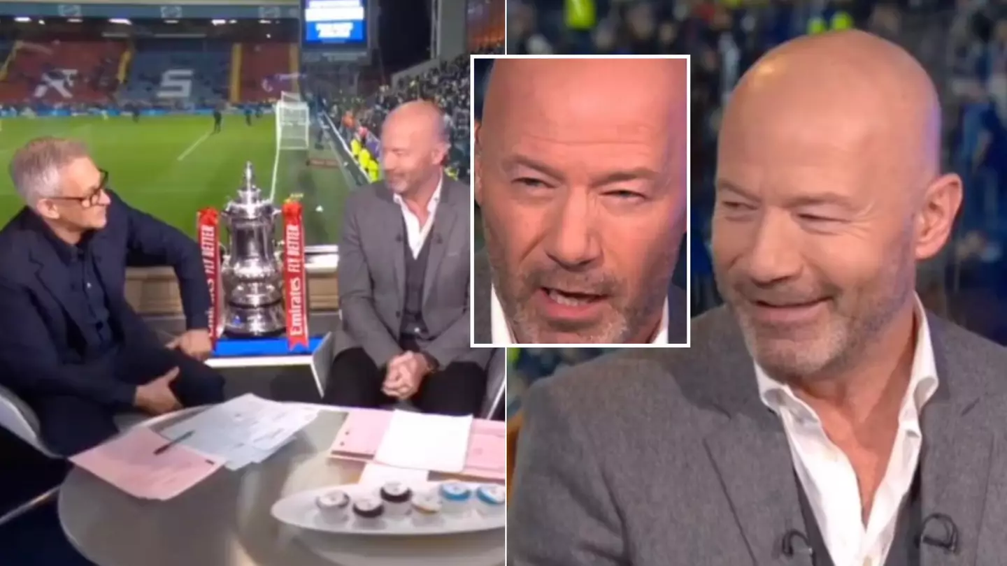 Alan Shearer snaps at Gary Lineker over Man Utd question during BBC broadcast