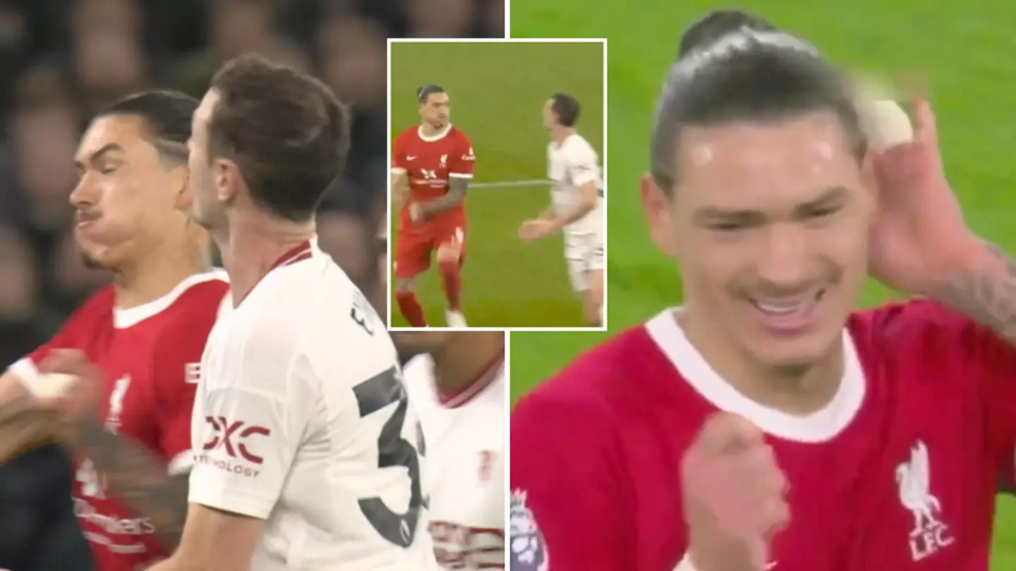 Man Utd fans furious Darwin Nunez avoided red card after 'three bookable offences in 10 seconds'