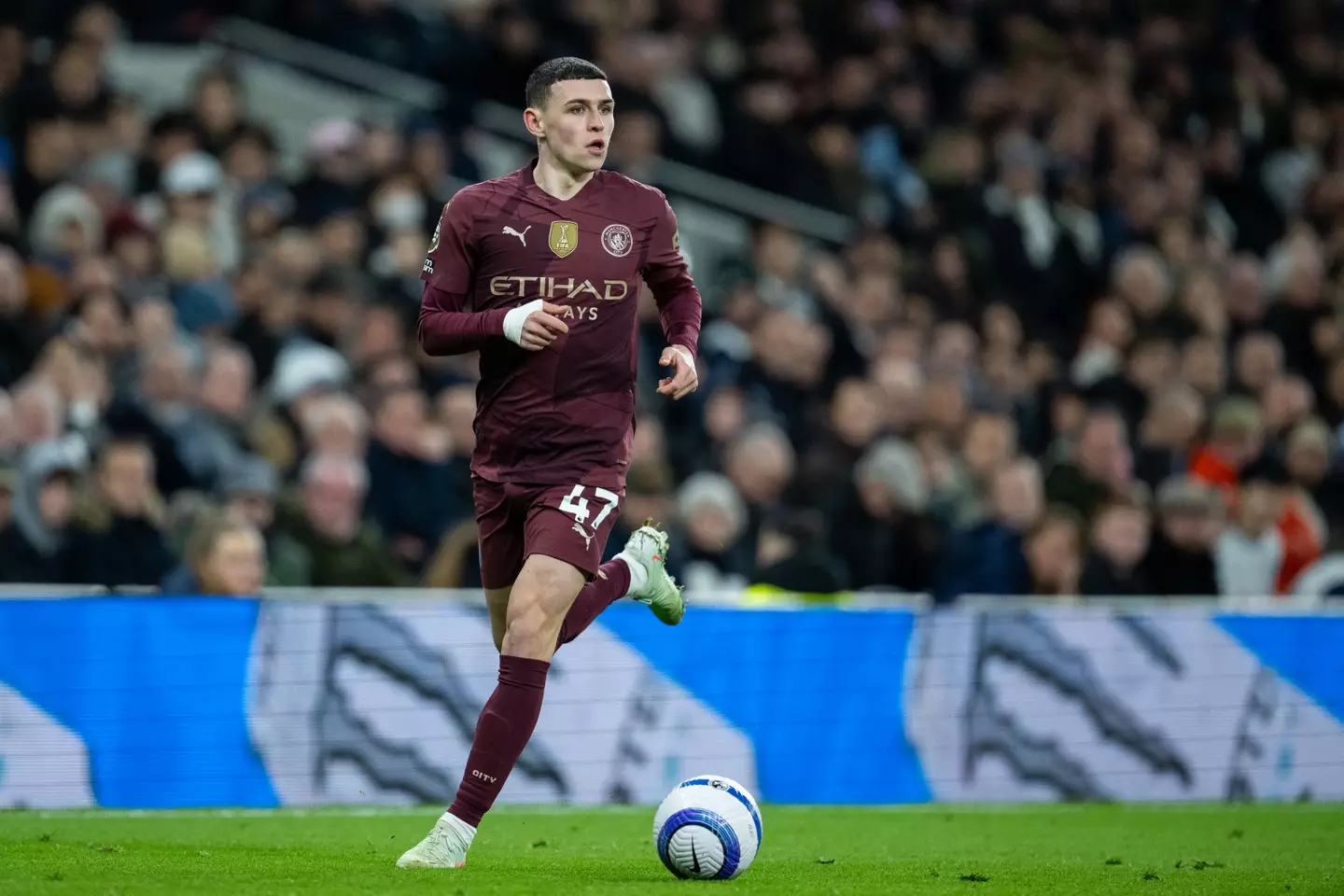 Phil Foden has struggled at Manchester City this season. Image: Getty