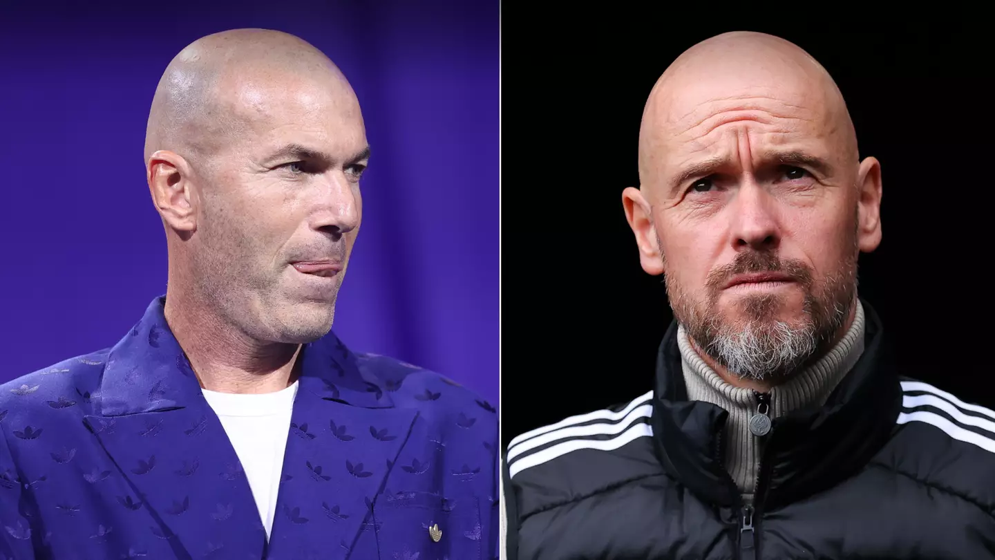 Zinedine Zidane drops clearest hint yet over his future as Man Utd consider sacking Erik ten Hag