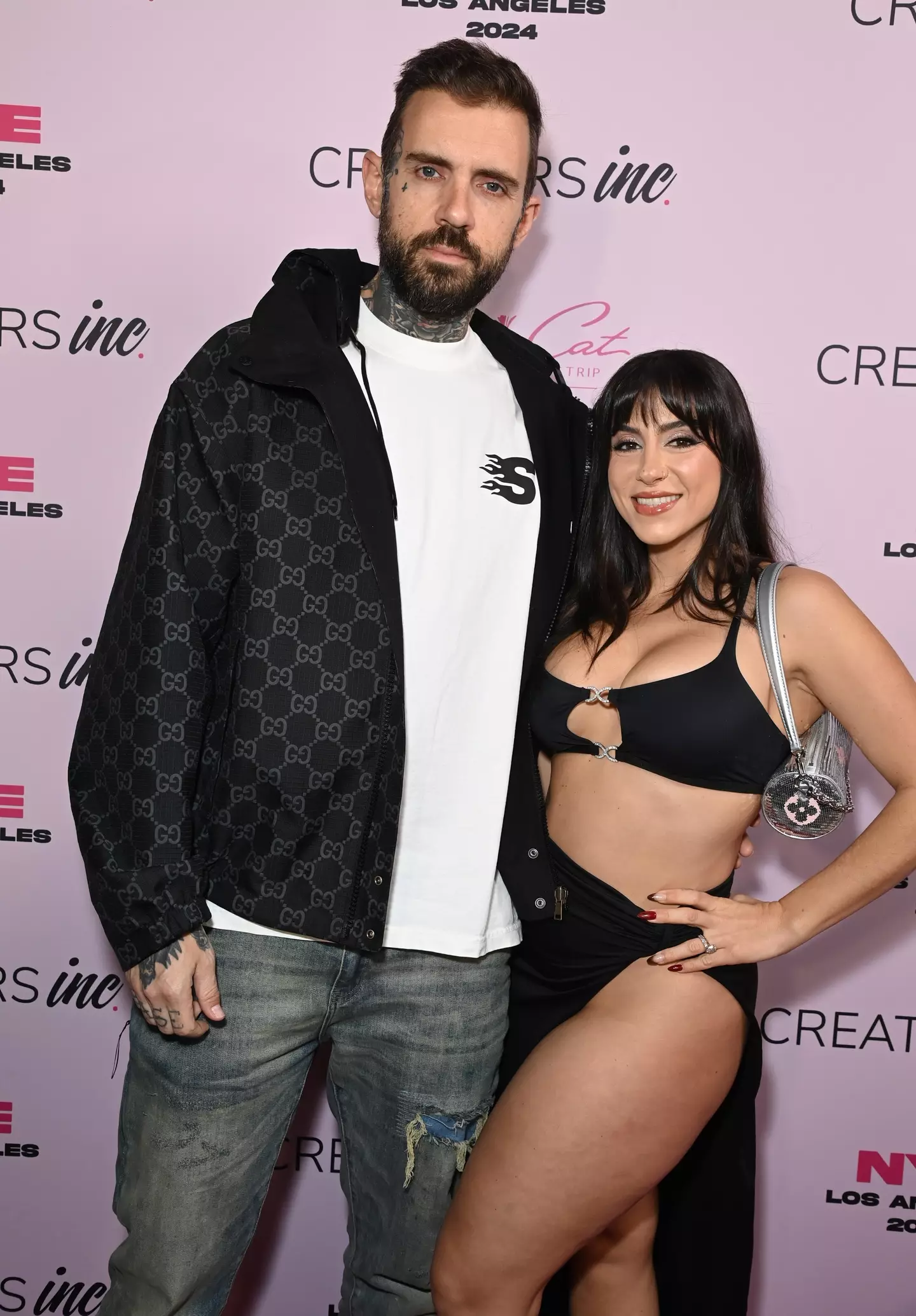Adam22 and Lena The Plug. Image: Getty
