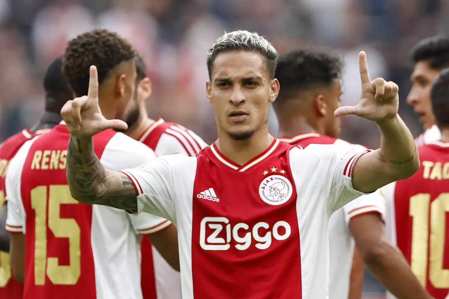 Antony has already scored for Ajax this season. Image: Alamy