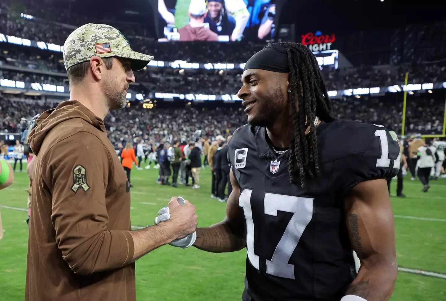 Davante Adams and Aaron Rodgers (Getty Images)