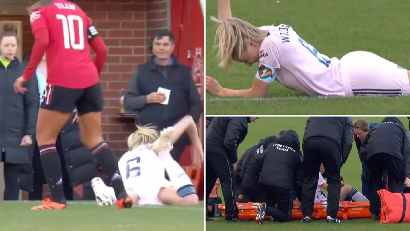 Leah Williamson's World Cup hopes at serious risk after suffering worrying injury