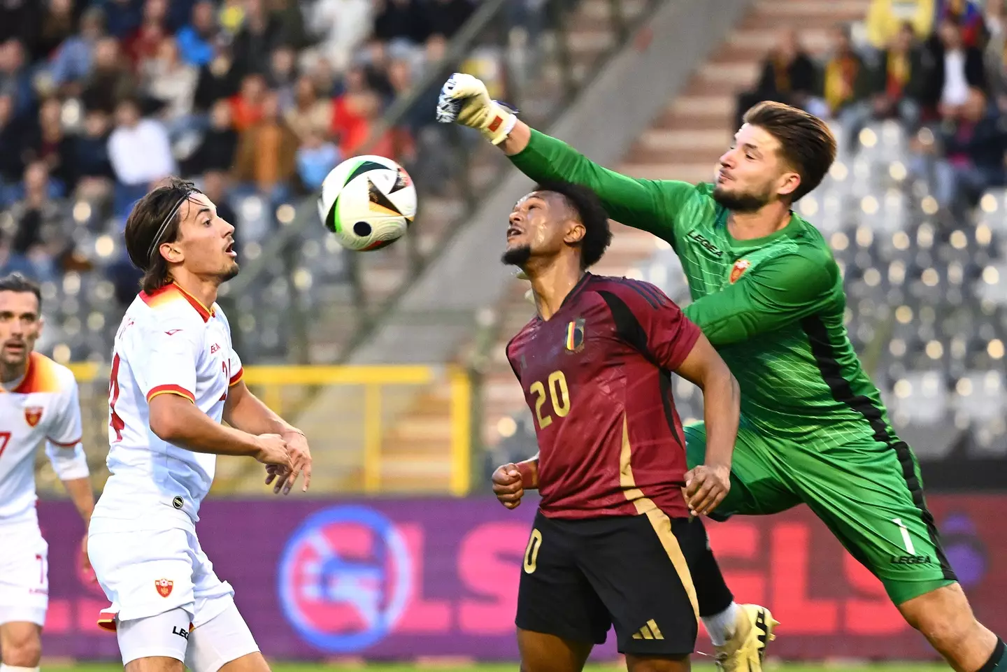 Sarkic was awarded the man of the match award in a friendly against Belgium last week (Getty)