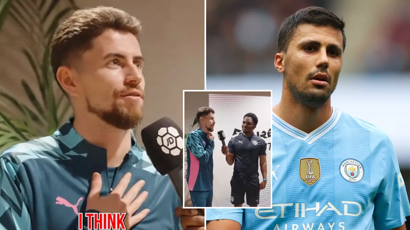 Jorginho snubs Man City star Rodri when naming the five best players in the Premier League