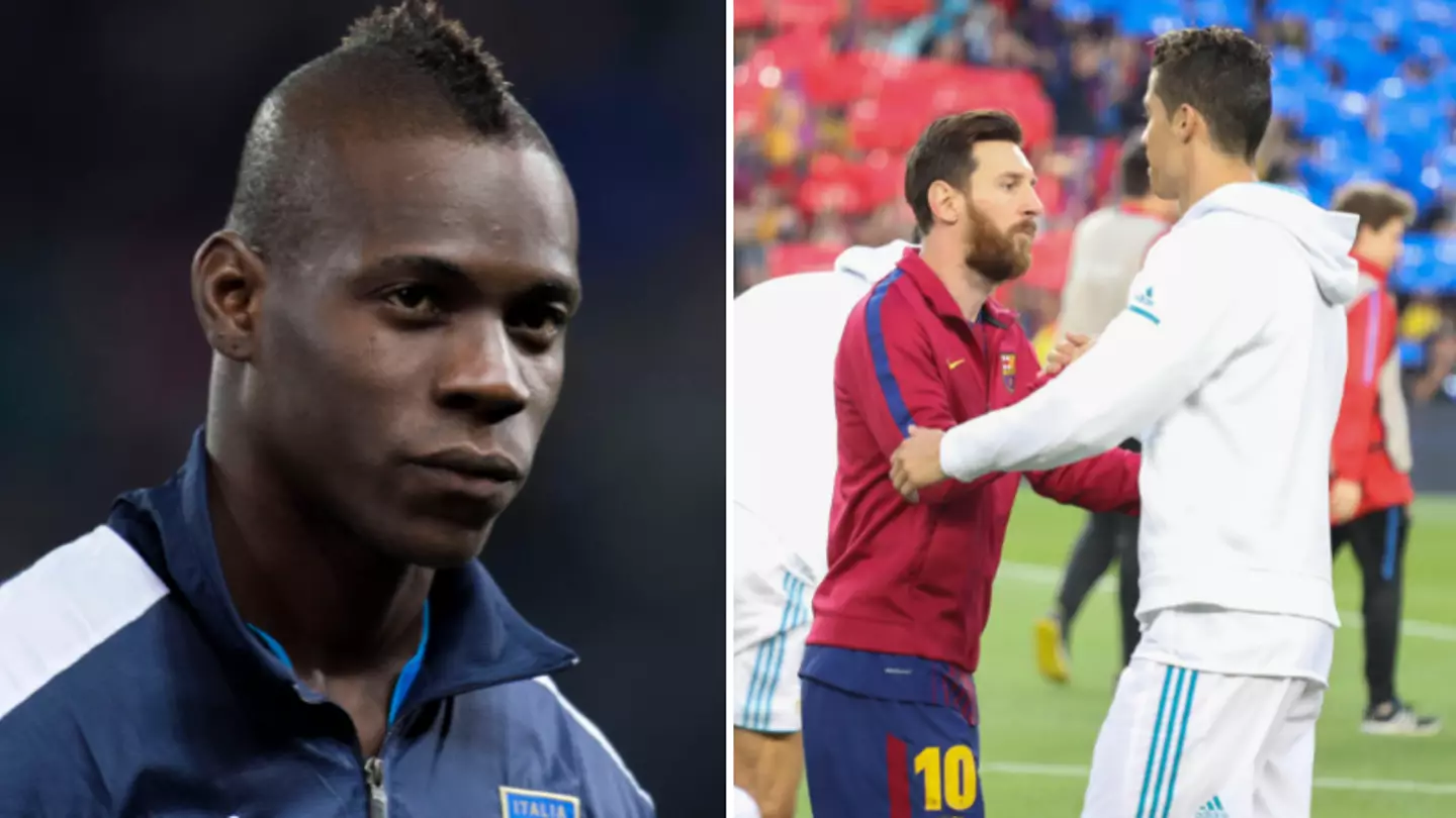 Mario Balotelli Kept It Real When Asked About Lionel Messi And Cristiano Ronaldo Comments