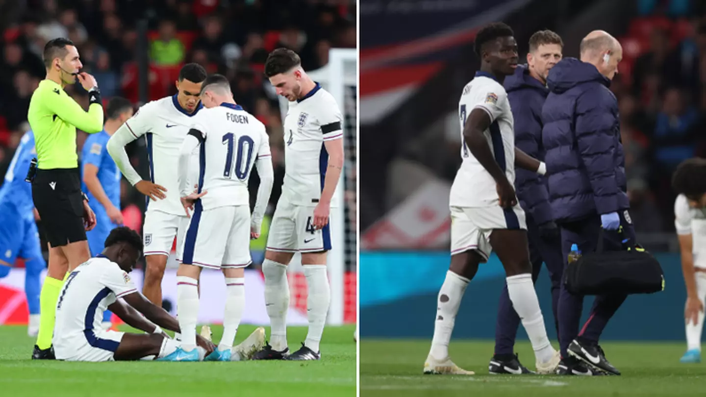 Bukayo Saka makes England decision ahead of Finland match after limping off against Greece