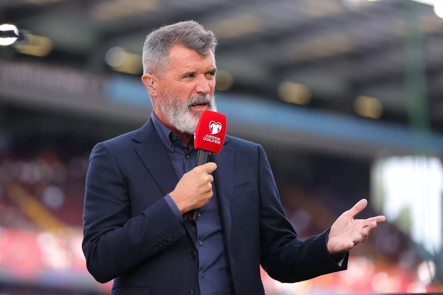 Roy Keane has been linked with a return to management. Image: Getty