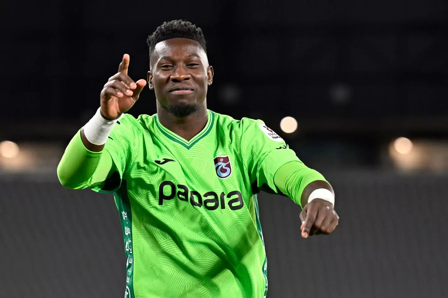 Andre Onana has been enjoying life away from Man United. Image: Getty