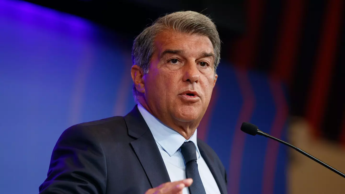 Barcelona president Joan Laporta