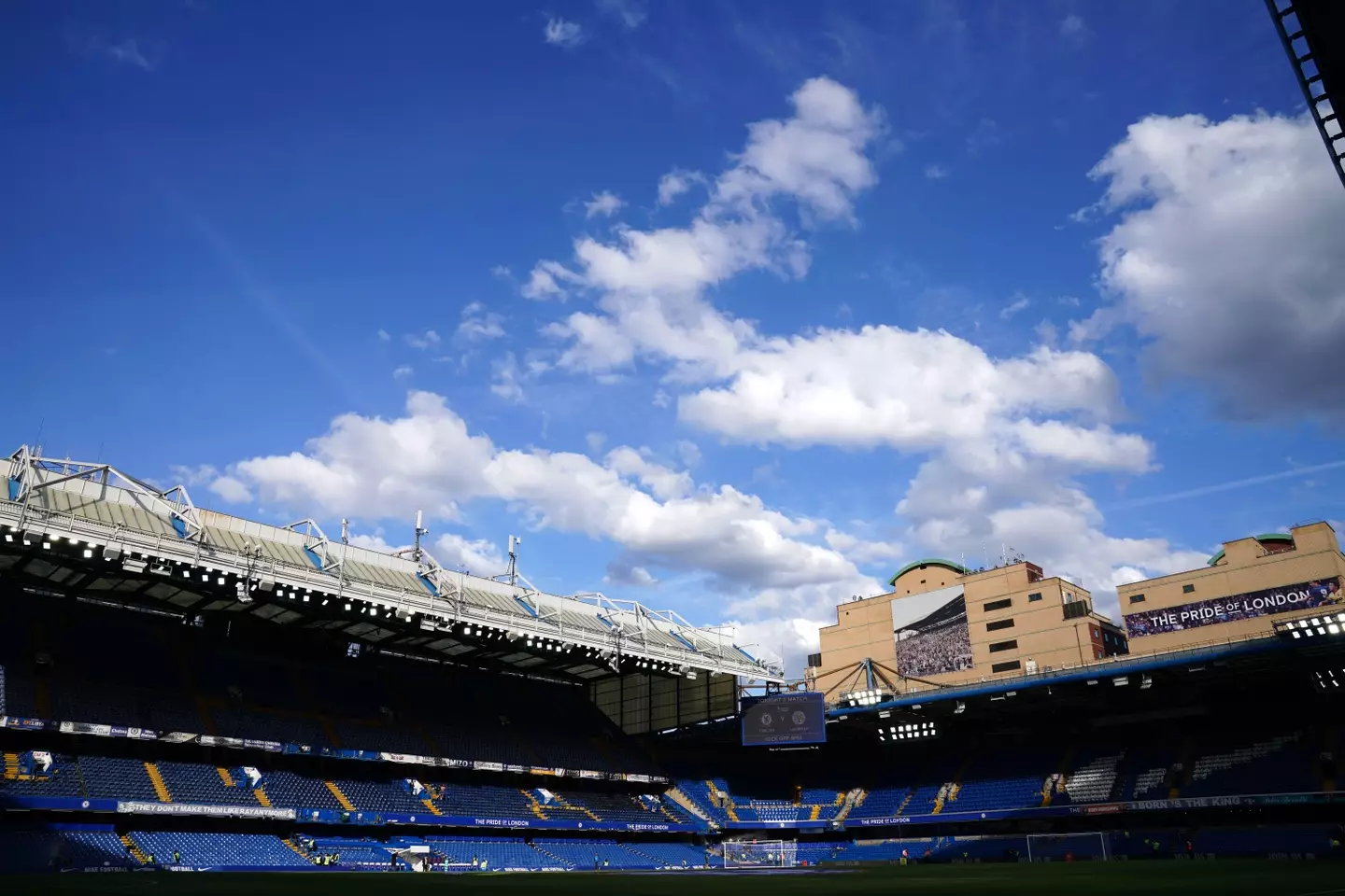 A general view of Stamford Bridge, home of Chelsea FC. (Alamy)
