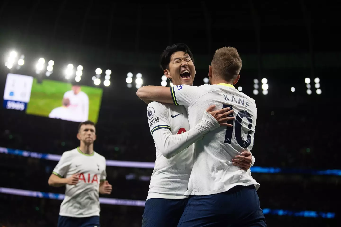Kane and Son have assisted each other more than any other pair in Premier League history. Image: Alamy